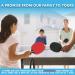 Pro Quality Ping Pong Paddles Set of 4 with Balls - 4 Player Table Tennis Racket Set for Ping Pong Night - Buy Online on GoSupps.com