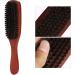 Tyenaza Facial Hair Grooming Brush for Men | Boar Bristle Beard Styling & Cleaning Tool - Essential for Grooming - Buy Online on GoSupps.com