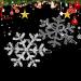 MFUOE 4Pieces Snowflake Hair Clips Silver Snow Bobby Pins Alloy Shiny Christmas Wedding Hairpin Hair Accessories for Xmas Women Girls - Buy Online on GoSupps.com