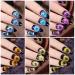 MIZHSE 9D Cat Eye Gel Nail Polish Set - Chameleon Magnetic Gel - Aurora Snowlight - Soak Off UV LED - 10pcs Collection 2 - Buy Online on GoSupps.com