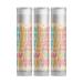 Flowery Seniors 2024 Graduation Lip Balm - Set of Three