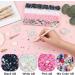 8000pcs Flatback Pearls for Crafts - Assorted Sizes Half Round Pearl Beads for Nails, Makeup, Shoes & DIY Art - Buy Online on GoSupps.com