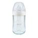 NUK Nature Sense baby bottle 0-6 months glass breast-like silicone teat
