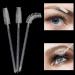 300 Pcs Disposable Mascara Wands Crystal Spoolies Brush - White Eyelash Extension Eyebrow Brushes for Lash Wand Applicator Makeup Kits - Buy Online on GoSupps.com