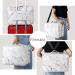 Deayou Large 3-Layer Travel Make-Up Case Portable Marble Cosmetic Bag with Adjustable Partition & Shoulder Strap for Professionals - Buy Online on GoSupps.com