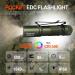 ACEBEAM Pokelit AA Rechargeable Mini Flashlight - 550 Lumens, High CRI LED, Clip, Compact EDC for Camping & Hiking - Dark Green - Buy Online on GoSupps.com