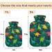 NAANLE Camouflage Dinosaurs 2L Hot Water Bottle - Large Transparent Heat Therapy for Hand & Foot Pain Relief - Buy Online on GoSupps.com