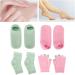 Qukaim Moisturizing Gloves Sock Gel Moisturizing Socks Hands Feet Skin Care Reusable Soften Repairing Dry Cracked Comfortable Heel Sleeves. - Buy Online on GoSupps.com