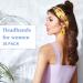 36 Pcs Boho Headbands for Women - Non Slip Wide Headband for Yoga, Workout, Running - Sweat-Wicking Hair Accessories for Girls - Buy Online on GoSupps.com