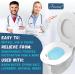 Fivona Sitz Bath Seat for Postpartum Care and Hemorrhoid Treatment - Universal Fit Yoni Steaming Bowl for Soothing Relief - Buy Online on GoSupps.com