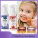 2PCS Kids Foam Toothpaste Set for U Shaped Toothbrush - Strawberry & Blueberry Flavor | Gentle Whitening, Anti-Cavity Formula for Children - Buy Online on GoSupps.com