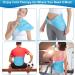 Relief Expert Reusable Gel Ice Pack for Back Injuries - Cold Compress for Lower Back Pain Relief - Flexible Hands-Free Design - Blue - Buy Online on GoSupps.com