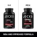 Jocko Fuel Test Booster for Men - Natural Stamina & Strength Enhancer - Muscle Builder with Ginger Root Shiljat & Tongkat Ali 120ct - Buy Online on GoSupps.com