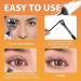 3PCS Mascara Fan Brush Set | INENK Eyelash Separator & Comb for Clump-Free Application | Perfect Eyebrow & Lash Tools for Natural Lift - Buy Online on GoSupps.com