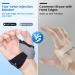 Velpeau CMC Joint Thumb Arthritis Support Brace - Soft & Hard Plastic Thumb Compression Sleeve Stabilizes Joint Black Right Hand Medium - Buy Online on GoSupps.com