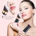 2 Piece Retractable Kabuki Brush Set for Makeup Application | Portable Angled Brushes with Cover for Foundation, Blush, Bronzer | Ideal for Travel | Suitable for Powder, Cream, and Liquid Cosmetics - Buy Online on GoSupps.com