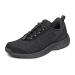 Orthofeet Women's Orthopedic No Tie Knit Coral Sneakers 41 EU Wide Without Ties in Black