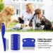 3-Piece Cat & Dog Flea Comb Set - Stainless Steel Pet Care Combs for Flea & Lice Removal | Effective Tear Stain Remover - Buy Online on GoSupps.com