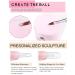 480g Acrylic Powder Set of 4 EBANKU Acrylic Powder Large Capacity Professional Acrylic Nail Powder for Nail Acrylic Extension Nail Carving Long-Lasting No Nail Lamp Needed - Buy Online on GoSupps.com