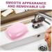 Ciieeo 2pcs Soap Box Soap Holder Case Soap Case with Lid Soap Organizer Shower Sponge Holder Bar Soap Holder Portable Soap Container Soap Bar To Go Accessories Pink Travel Pe Household - Buy Online on GoSupps.com