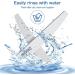 Professional 240/240 Grit Nail Files Set - 12Pcs | For Natural Nails | Washable & Reusable Double-Sided Emery Board | Nail Grooming & Styling - Buy Online on GoSupps.com