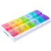 Maxpert Weekly Pill Organizer Case - 7 Day AM PM Push Button Planner | Easy Open Arthritis Friendly Medicine Organizer for Vitamins & Supplements - Buy Online on GoSupps.com