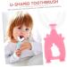 Magiclulu 24-Pack U-Shaped Soft Children's Toothbrushes - Gentle Cleaning for Kids' Dental Care - Buy Online on GoSupps.com