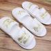 Hotel Disposable Bridal Wedding Slippers | Bridesmaid Pajama Party Decor - Buy Online on GoSupps.com