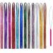 Junguluy Hair Extension Colored Wire Hair Extension Wire Tinsel Set Heat Fairy Hair Tinsel Set with Tools - Buy Online on GoSupps.com