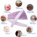 12 Pcs Nail File Set - 100/180 Grit Double Sided Emery Boards for Acrylic and Natural Nails - Professional Reusable Manicure Pedicure Tool - Gray - Buy Online on GoSupps.com