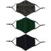 Weddingstar Camouflage Face Masks - Pack of 3 Reusable Washable with Filter Pocket - Adult Size - Buy Online on GoSupps.com