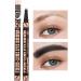 Jubepk Eyebrow Pencils Waterproof Eyebrow Tip Applicator 4 Tip Design Long Lasting Contouring 1ml Coloring Tool for Men Women Shaping and Filling in Sparse Areas - Buy Online on GoSupps.com
