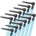ALLOMN Maple Syrup taps Maple Syrup Taps Spile Kit Maple Tree Tapping Kit Maple Sap Tap with Tube Maple Tree 12-Pack Set Including Tree Taps Drop Line Tube
