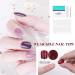 Flofia 72 Pcs Self-Adhesive Fake Nails - Artificial Fingernails Kit for Women & Girls - DIY Nail Tips with Adhesive Pads - Buy Online on GoSupps.com