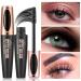 3 PCS 4D Silk Fiber Waterproof Mascara - Thicker Voluminous Eyelashes - Long-Lasting & Smudge-proof - Hypoallergenic Formula - 3 Packs - Buy Online on GoSupps.com