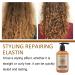 Moisturizing Elastin For Styling Shiny Curls Moisturizing And Smoothing Frizzy And Fluffy Elastin 300ml - Buy Online on GoSupps.com