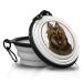 Malinois - foldable portable drinking bowl with carabiner for on the go. Food bowl pet bowl. Handy and unique.