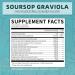 Soursop Graviola Capsules 11 in 1 with Moringa Black Seed Turmeric Extract Soursop Leaf & Fruit Supplement for Immune System Antioxidant Gut Health Support High Absorption 90 Capsules natural - Buy Online on GoSupps.com