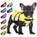 Alagirls Small dogs Wowers new sporty lifeguards for dogs with adjustable straps Aladlj001 Yellow M M: 48-58cm (chest circumference) yellow-gray