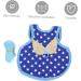 COLLBATH Chicken and Duck Vest Hen Harness Pet Hen Leash Comfortable Pet Harness Chicken Supply Pet Leash 17X15X0.5CM Blue - Buy Online on GoSupps.com