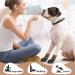 Buy Hjumarayan 4-Piece Waterproof Anti-Slip Dog Shoes | Non-Slip Socks for Indoor & Outdoor Protection | Leopard Pattern for Puppies - Buy Online on GoSupps.com