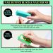 Fandamei Nail File 100/180 - Gel Nail Buffer & Manicure Set | Nail Files Tongs & Shavers - Z-Green - Buy Online on GoSupps.com