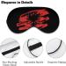 Vintage Albanian Flag Sleep Mask - Adjustable Eye Cover for Sleeping and Travel - Buy Online on GoSupps.com