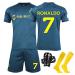 Sternstund jersey sets children home/away football jersey for children men's young football jersey Football jerseys sports shirt young football training tshirts shorts and socks suit 6-7 years A01