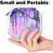 GIAPB Purple Watercolor Flower Period Bag | Sanitary Napkin & Tampon Storage Pouch - Buy Online on GoSupps.com
