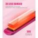 Terviiix Mini Flat Iron for Short Hair/Bangs - 0.5'' Portable Ceramic Straightener in Pink - Buy Online on GoSupps.com