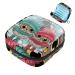 Period pocket women's binding bag with zipper tampon bag for women girls feminine menstruation zip pocket mini cosmetic bag for wallets cartoon owl pattern9946