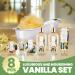 Spa Luxetique Spa Gift Set for Women Vanilla Fragrance Luxurious 8pc Gift Baskets for Women Cute Bath Tub Holder Gifts for Women - Birthday & Christmas Gift Set for Women Includes Shower Gel Bubble Bath Body Butter & More. Holiday Gift Idea Charming Vanil - Buy Online on GoSupps.com