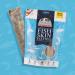 SKIPPER'S Fish Skin Flatties Sticks - Handmade and Air-Dried - 100% Dog Chews Long Lasting Natural Dog Treats - Skin Care - High Protein Low Fat Dog treats - Short 250g Short 250 g (Pack of 1) - Buy Online on GoSupps.com