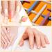 Pumice Stone Nail Care Set - 12-Piece Nail File and Cuticle Pusher Kit for Salon Quality Nail Buffing at Home - Buy Online on GoSupps.com